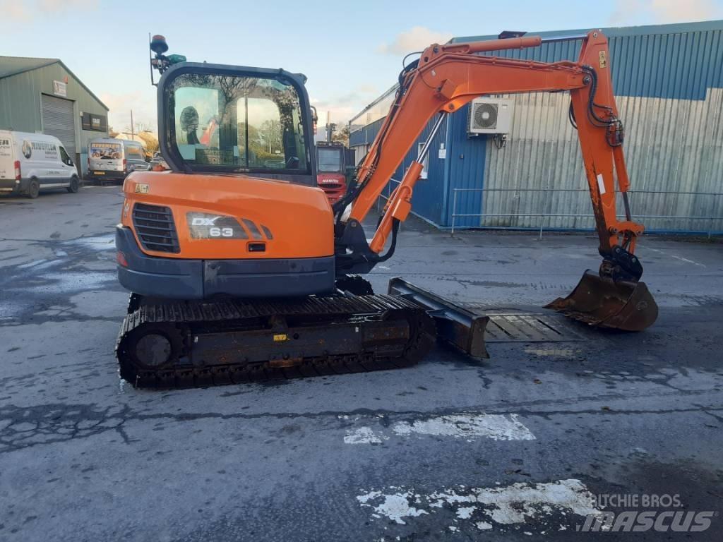 Doosan DX 63-3 Pelle sur chenilles