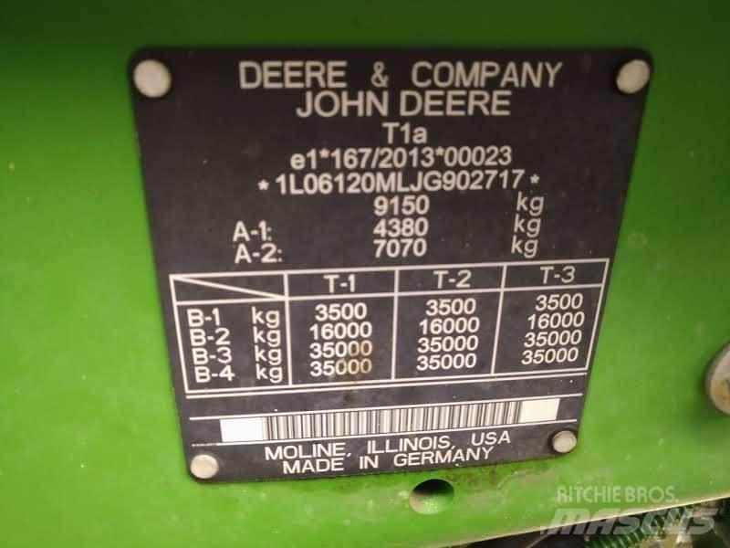John Deere 6120 M Tracteur
