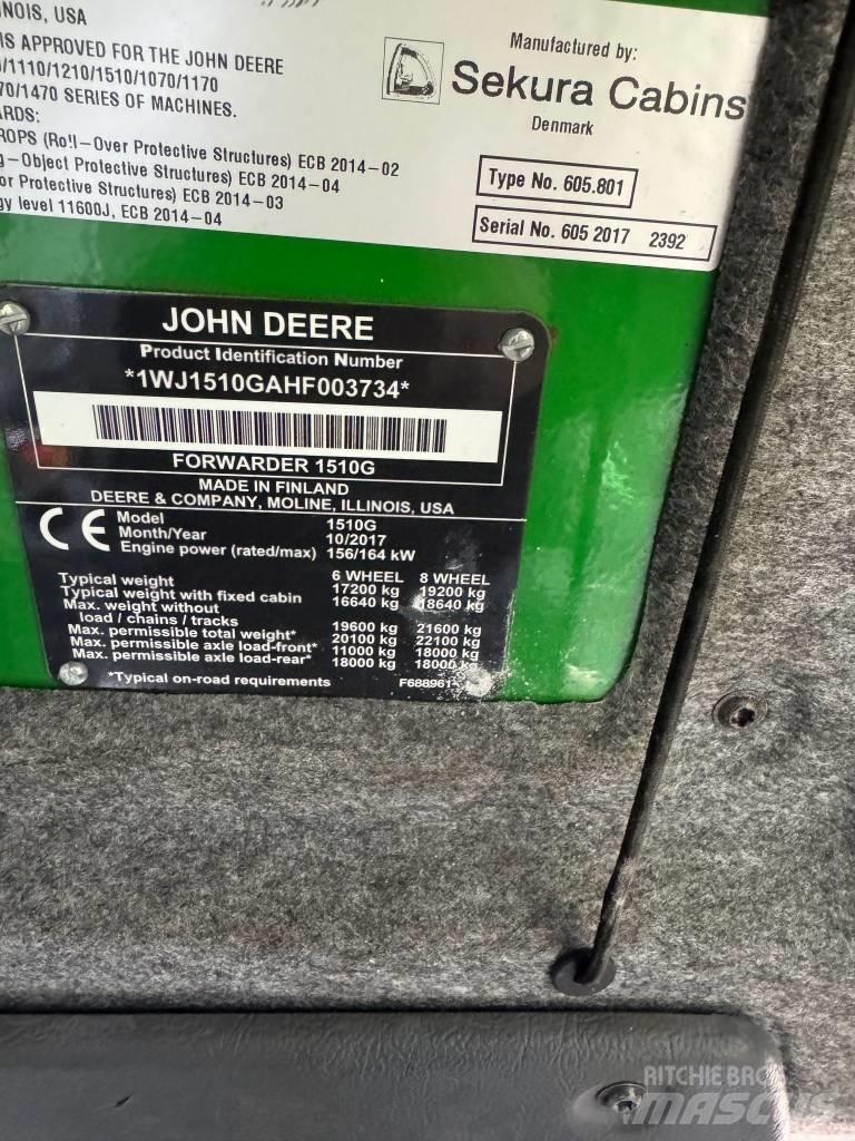 John Deere 1510G Porteur