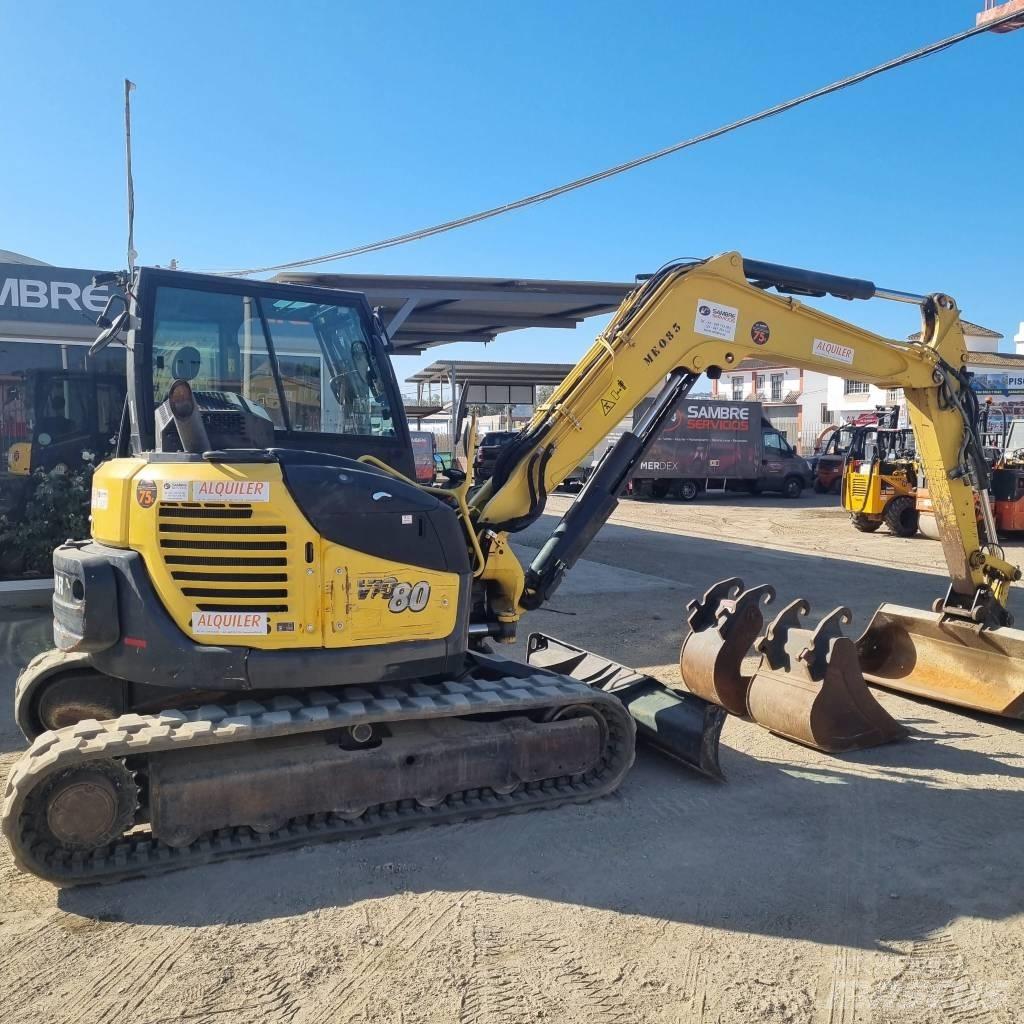 Yanmar Vio 80-1A Mini pelle 7t-12t