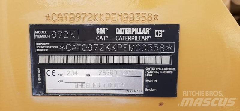 CAT 972K Chargeuse sur pneus