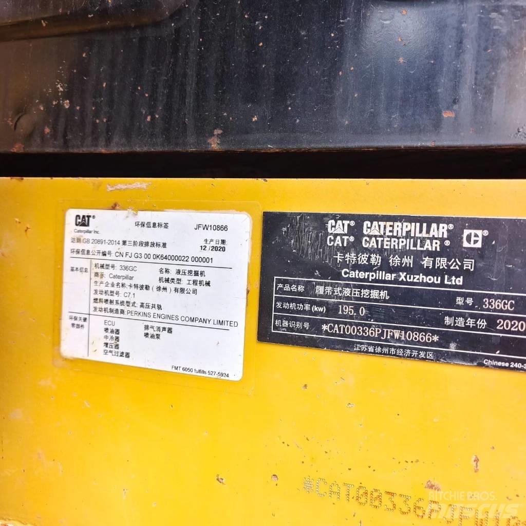 CAT 336GC Pelle sur chenilles
