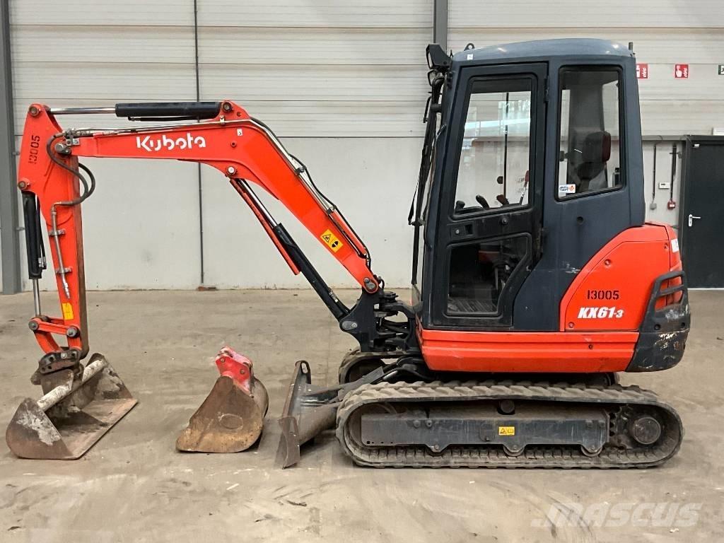 Kubota KX 61-3 Mini pelle < 7t