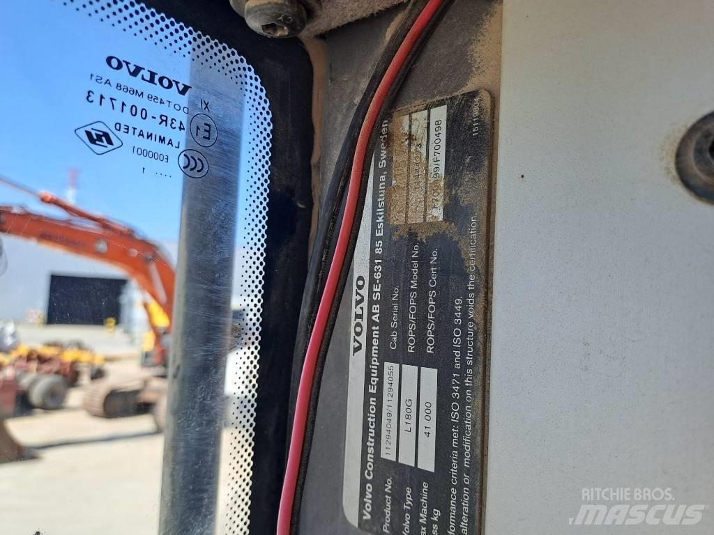 Volvo L180G Chargeuse sur pneus
