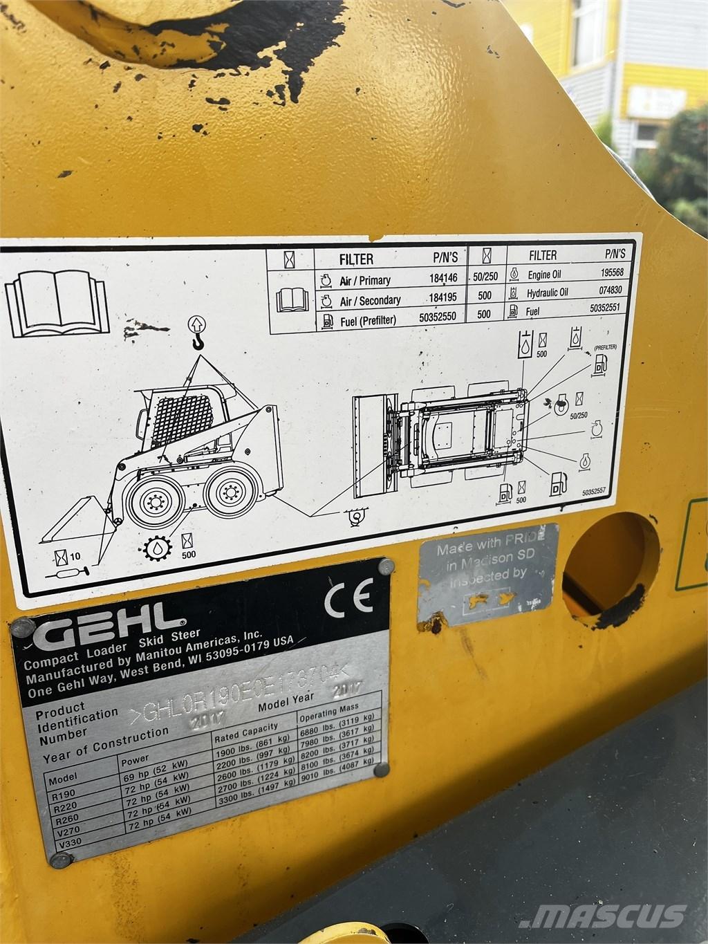 Gehl R 190 Chargeuse compacte