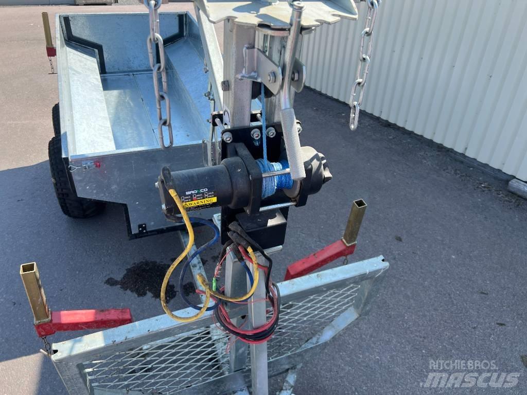  ATV Vagn Med kran Accessoires pour quad et motoneige
