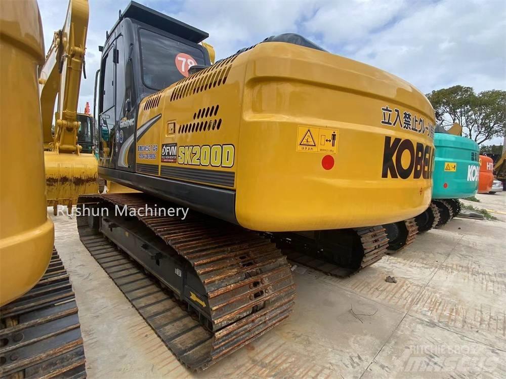 Kobelco SK200 Pelle sur chenilles