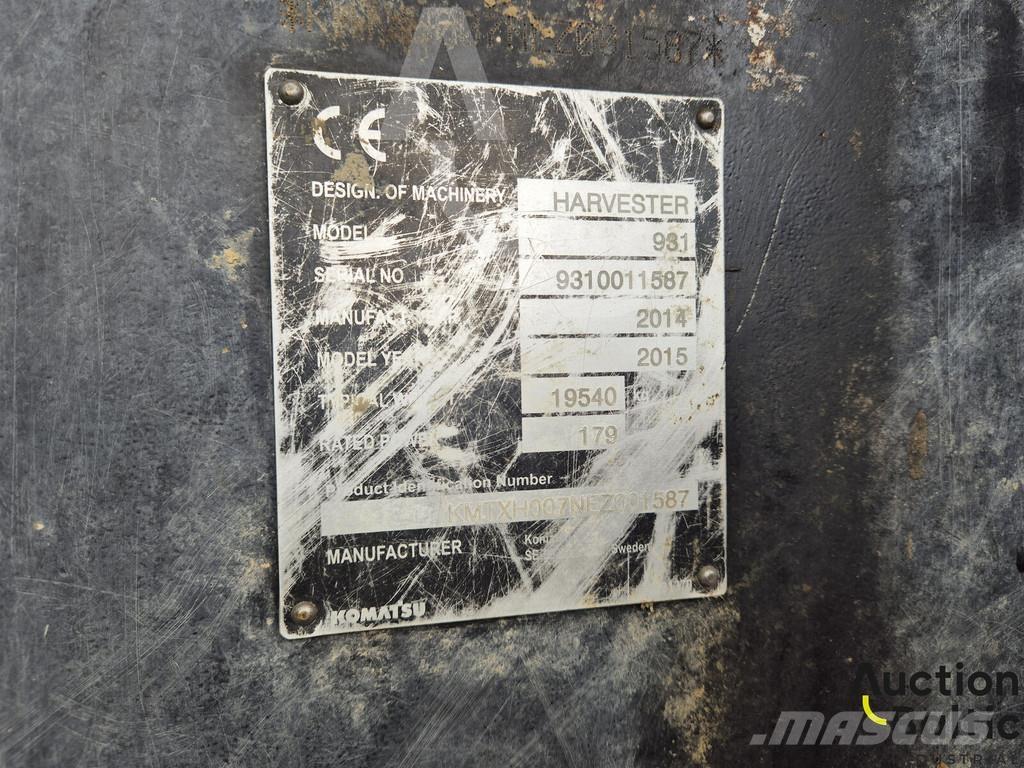 Komatsu 931.1 Abatteuse