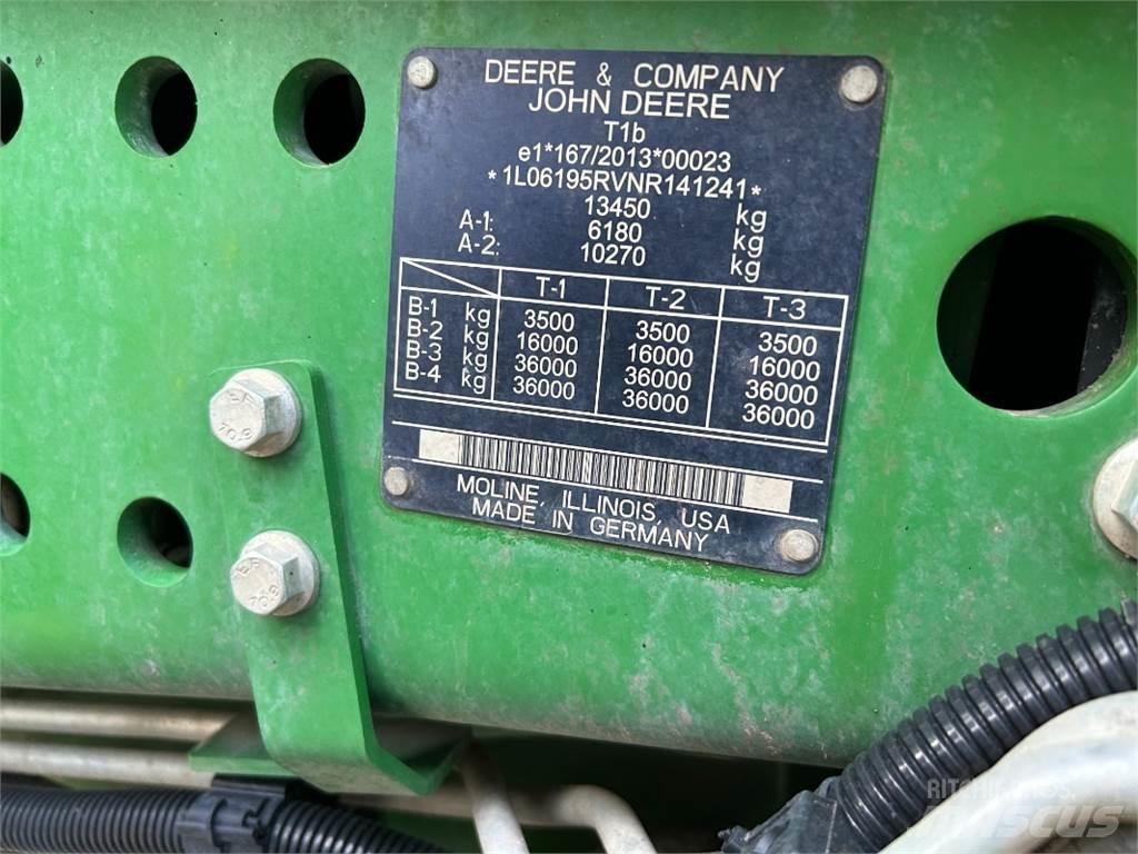 John Deere 6195R Tracteur