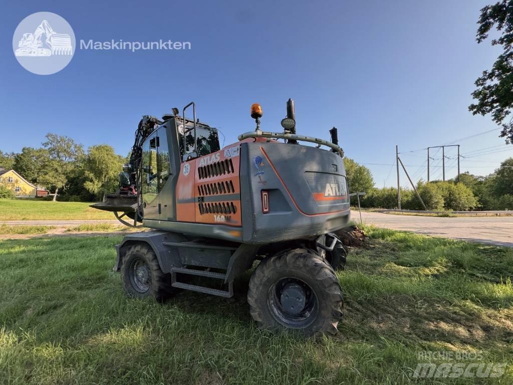 Atlas 160 W Pelle sur pneus