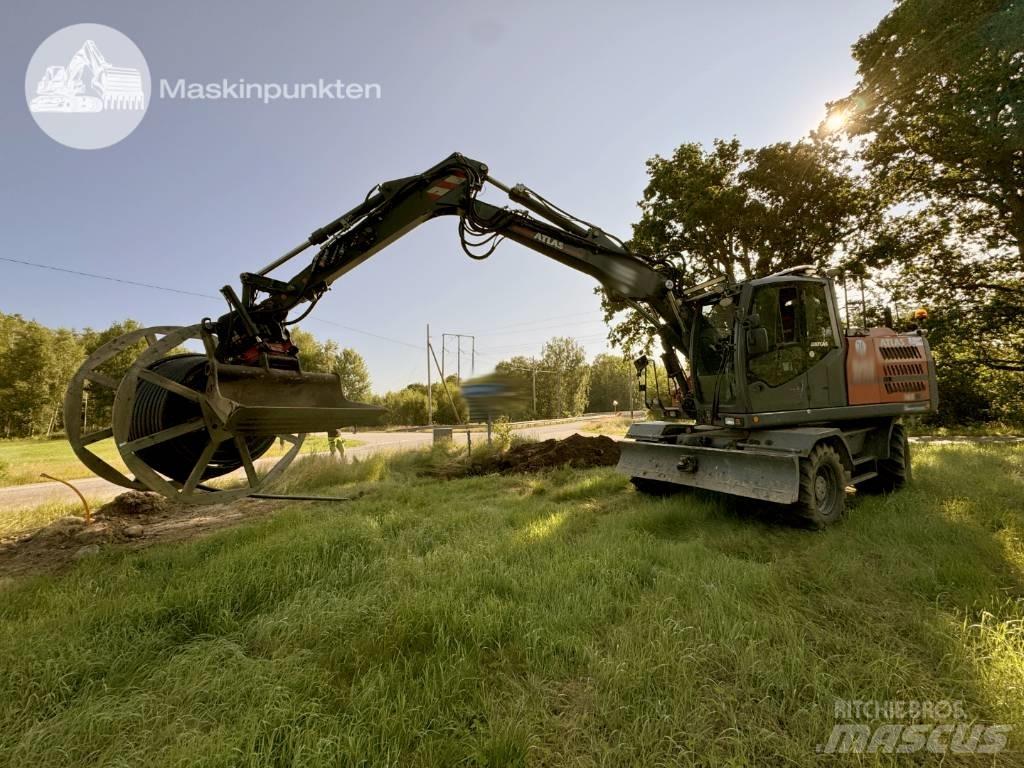 Atlas 160 W Pelle sur pneus