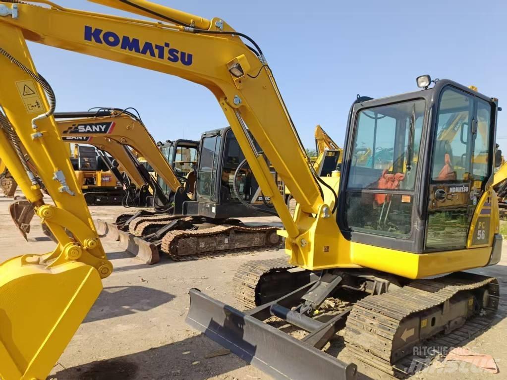 Komatsu PC56 Pelle sur chenilles