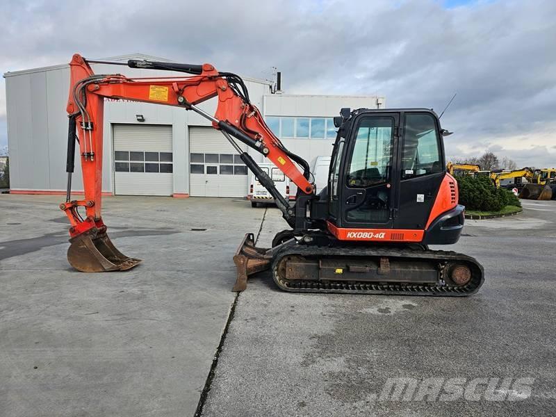 Kubota KX 080-4 Mini pelle 7t-12t