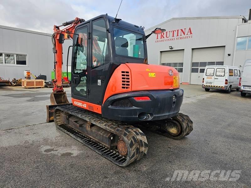 Kubota KX 080-4 Mini pelle 7t-12t