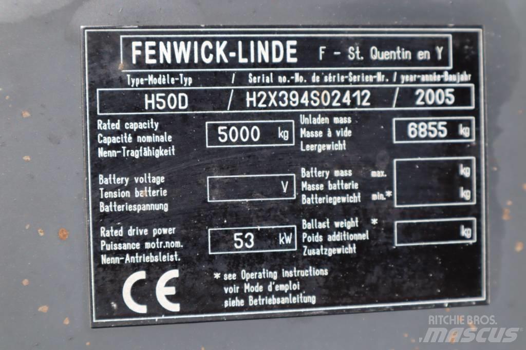 Linde H50D 5000 Kg Chariots diesel