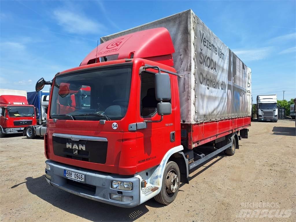MAN TGL 8.180 Camion plateau