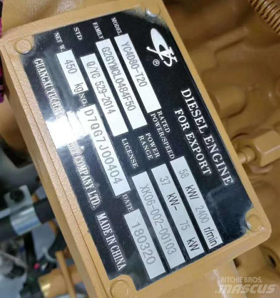 Yuchai YC4D80-T20 Moteur