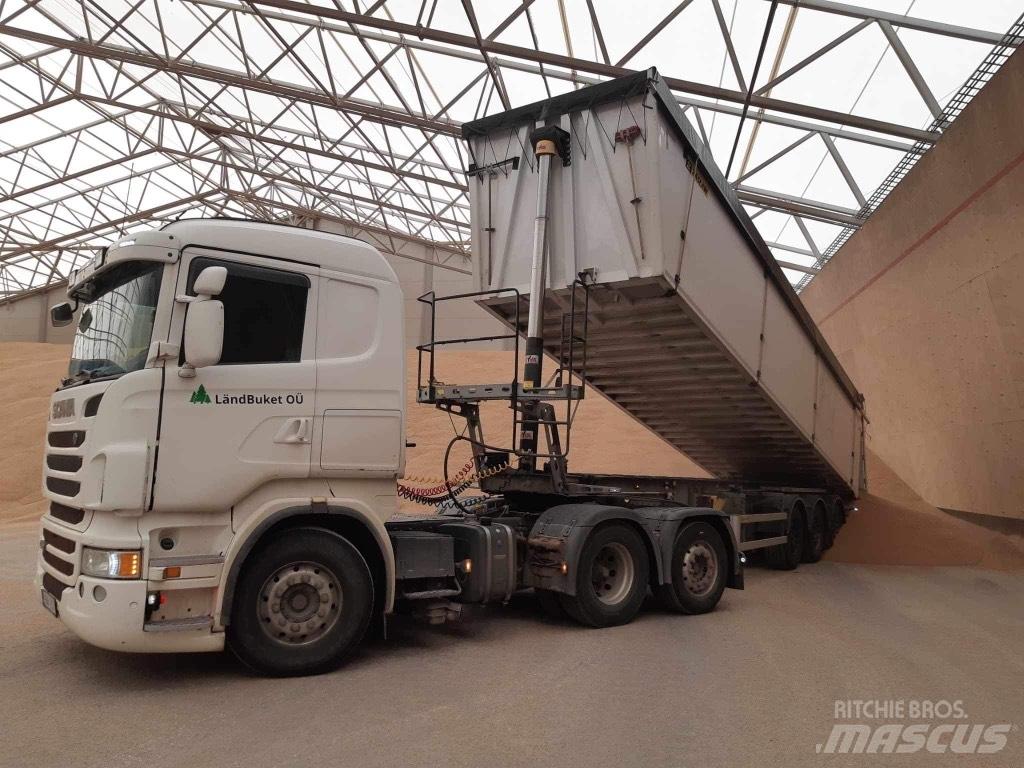 Zaslaw 50m3 Benne semi remorque