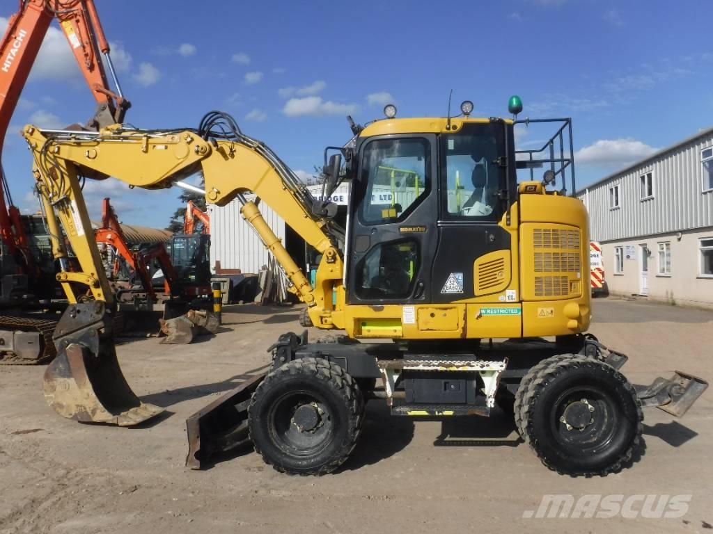 Komatsu PW118MR-11 Pelle sur pneus