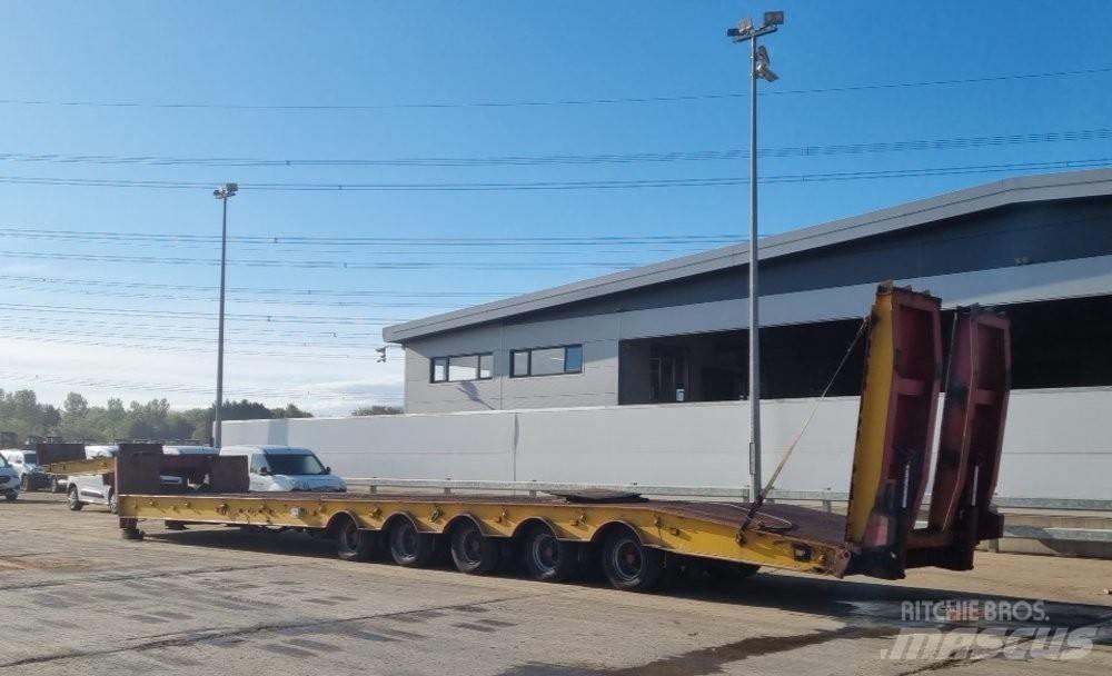 King 70T Trailer Semi remorque surbaissée