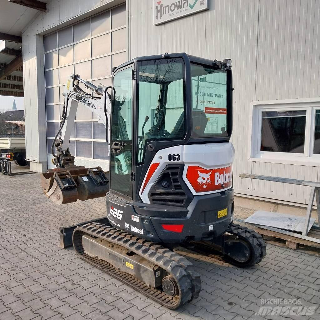Bobcat E 26 Kabine Mini pelle < 7t