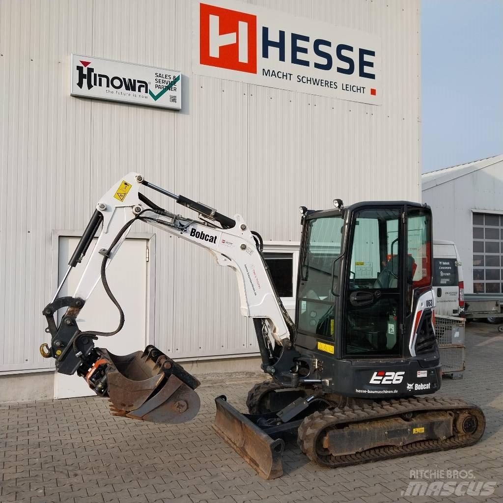 Bobcat E 26 Kabine Mini pelle < 7t