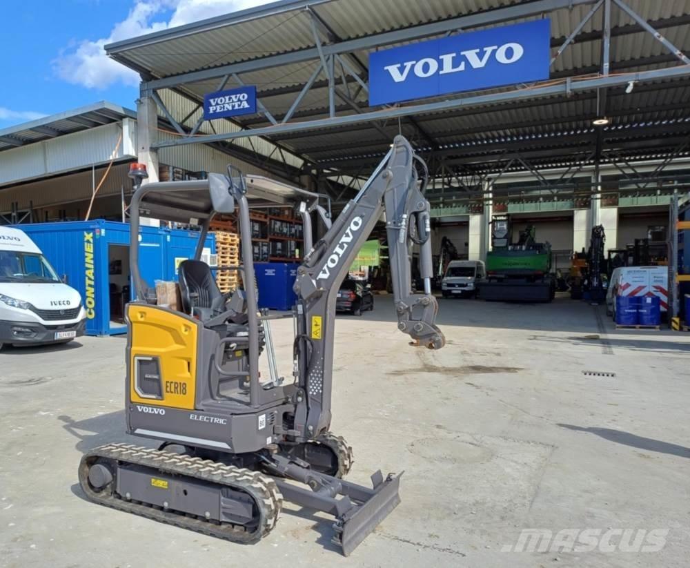 Volvo JECR18E Mini pelle < 7t