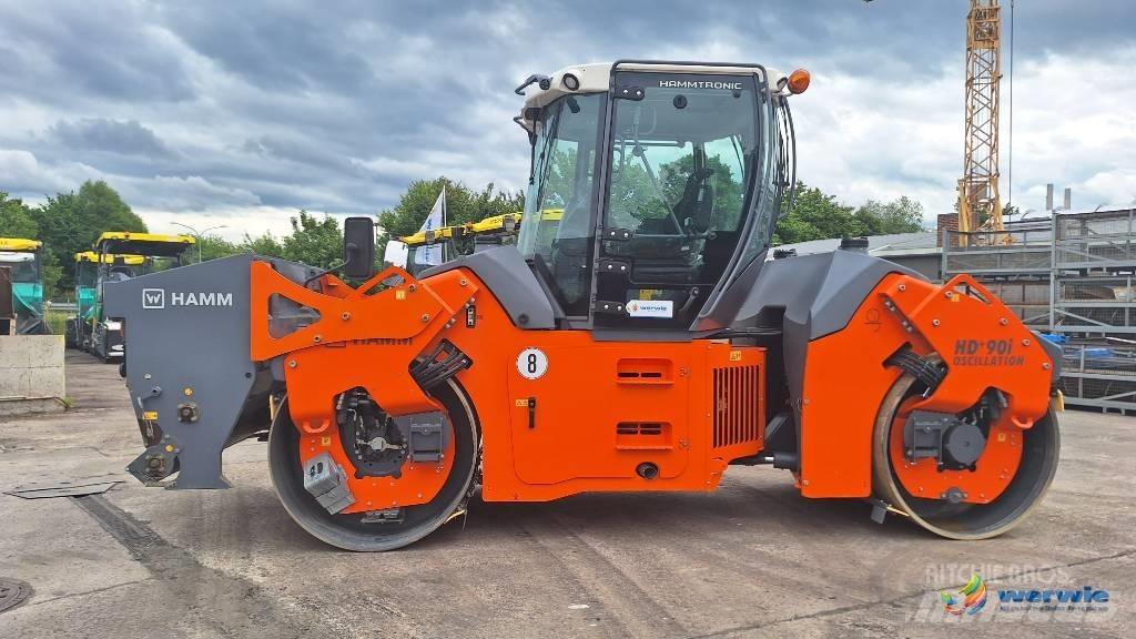 Hamm HD+ 90i VO-S Rouleaux tandem