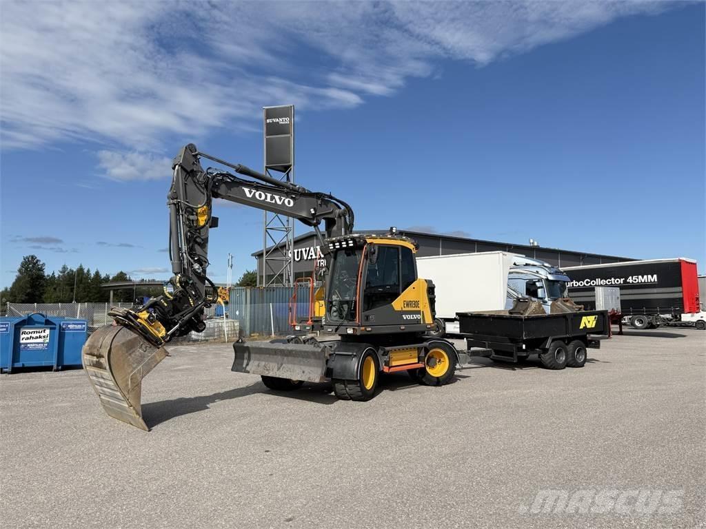 Volvo EWR130E Pelle sur pneus