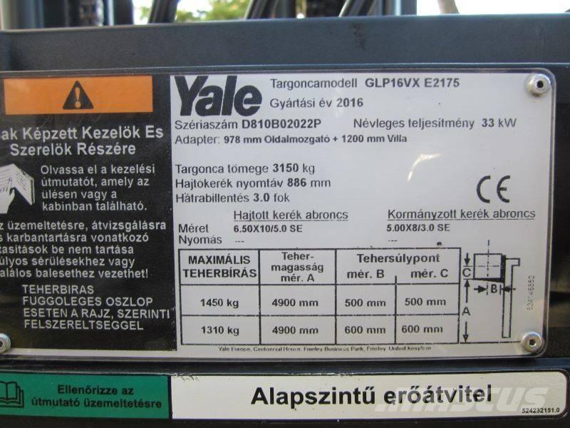 Yale GLP 16 VX Chariots GPL