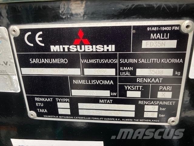 Mitsubishi FD35N Chariots diesel