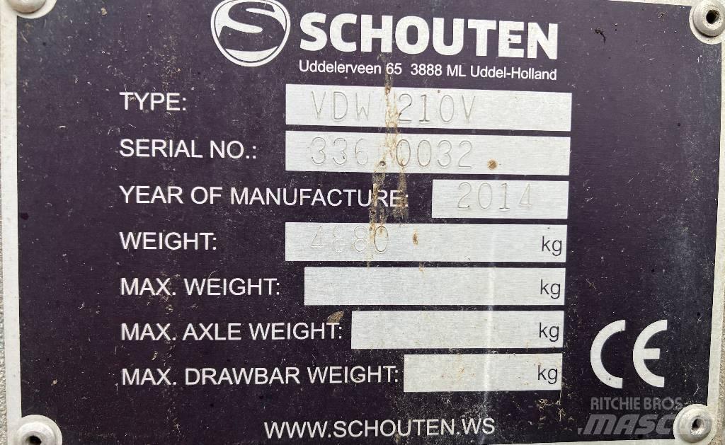 Schouten VDW 210 V Autres matériels d'élevage