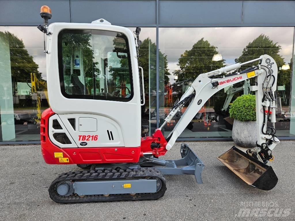 Takeuchi TB 216 Mini pelle < 7t