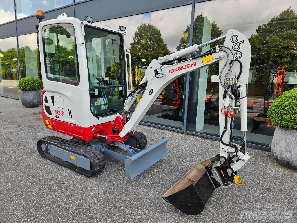 Takeuchi TB 216 Mini pelle < 7t