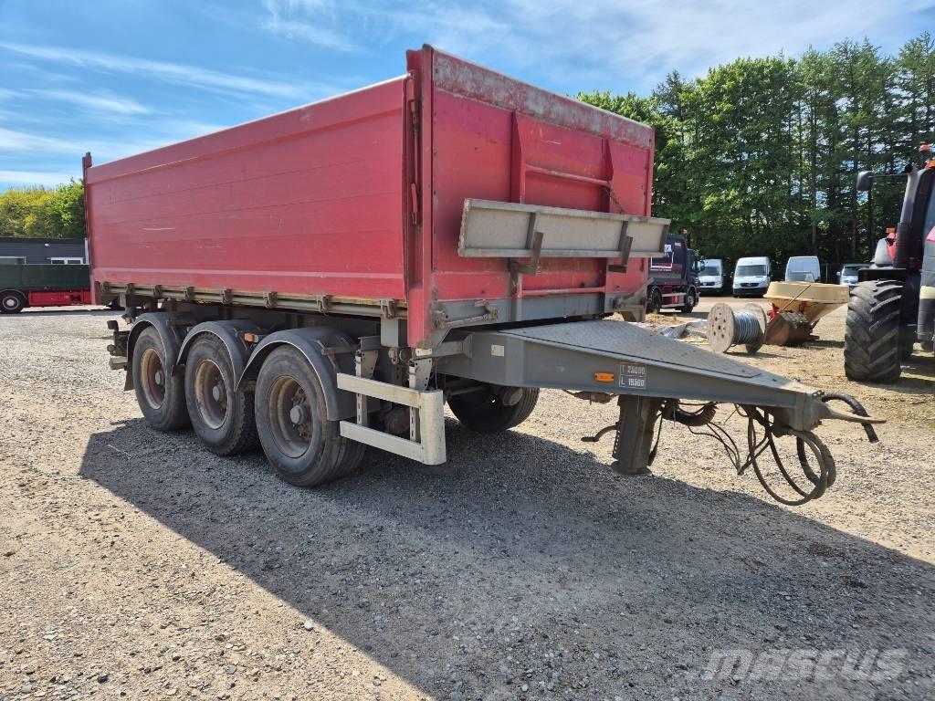 Nopa 3 axle tipper Remorque benne
