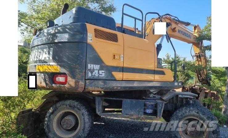 Hyundai HW145 Pelle sur pneus