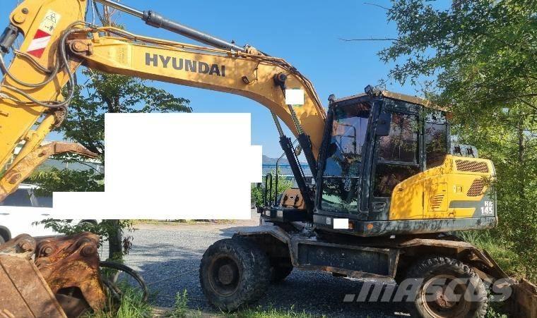 Hyundai HW145 Pelle sur pneus