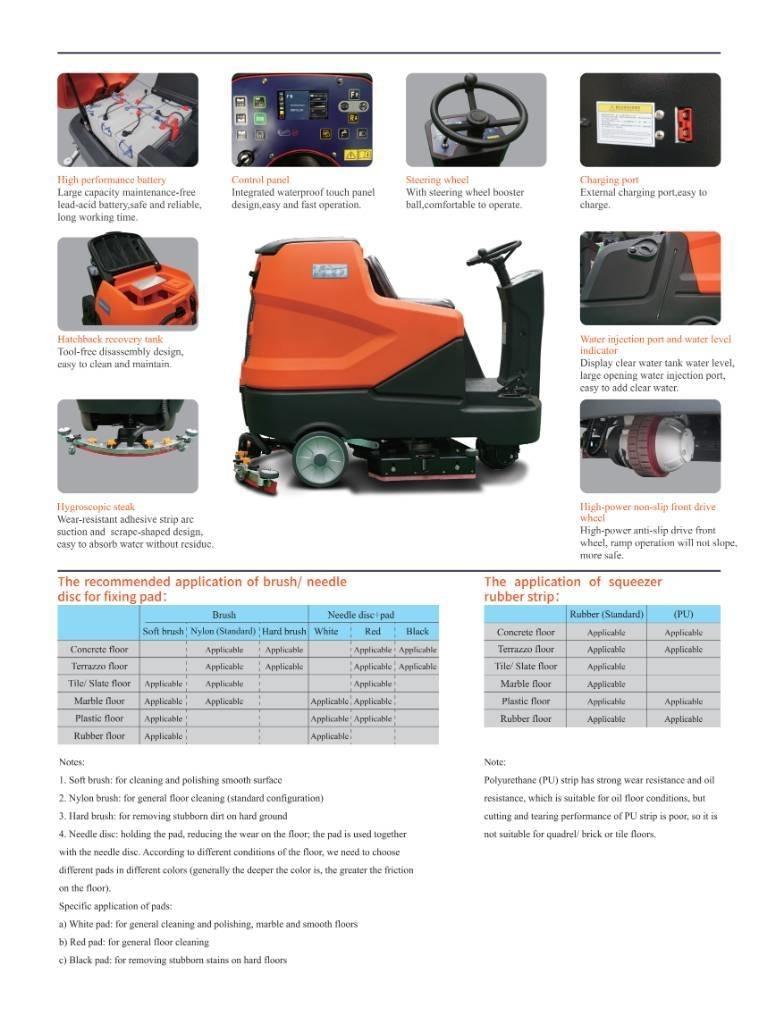Noblelift NR1060 Balayeuses combinées