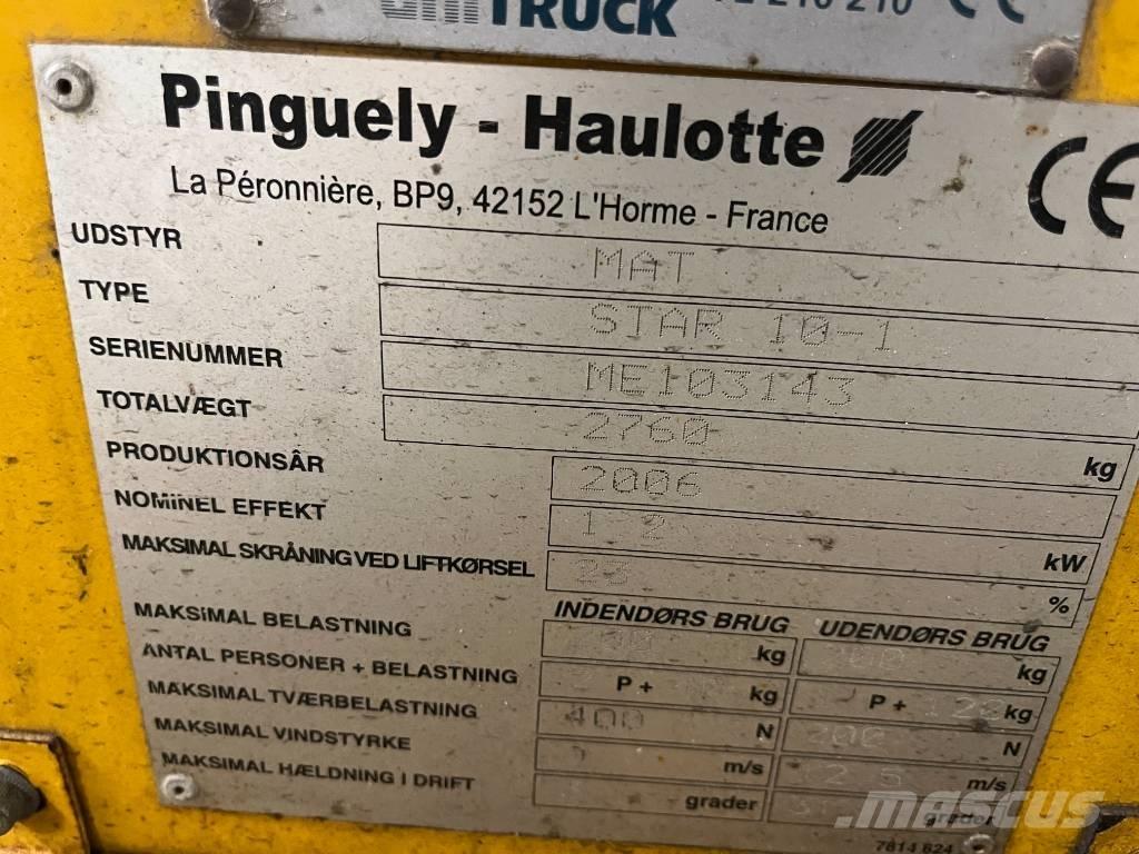 Haulotte Star 10 Mât vertical