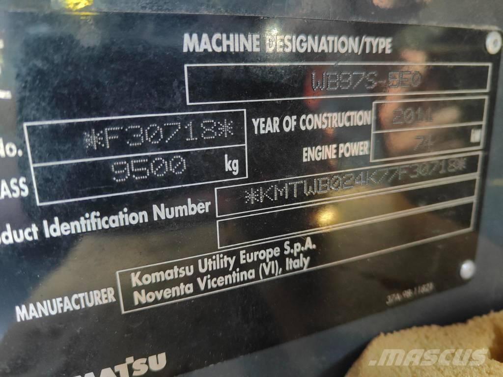 Komatsu WB97S-5E0 Tractopelle