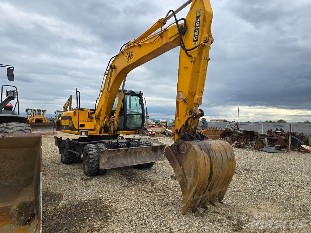 JCB JS 160 W Pelle sur pneus