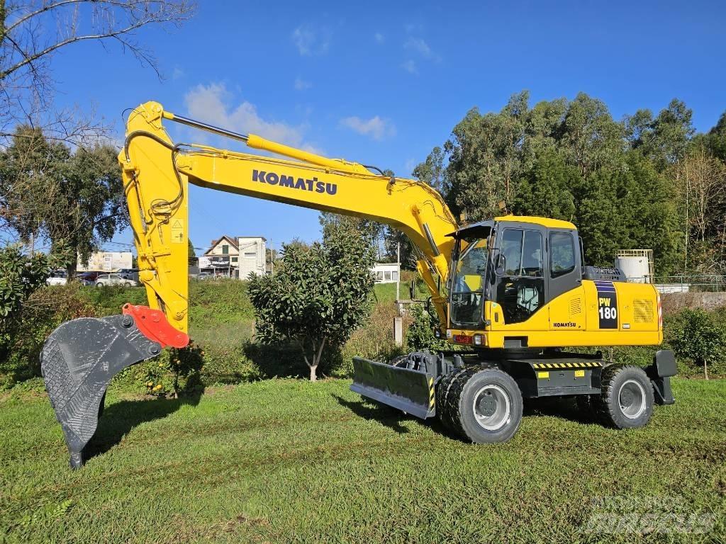 Komatsu PW 180-7 Pelle sur pneus