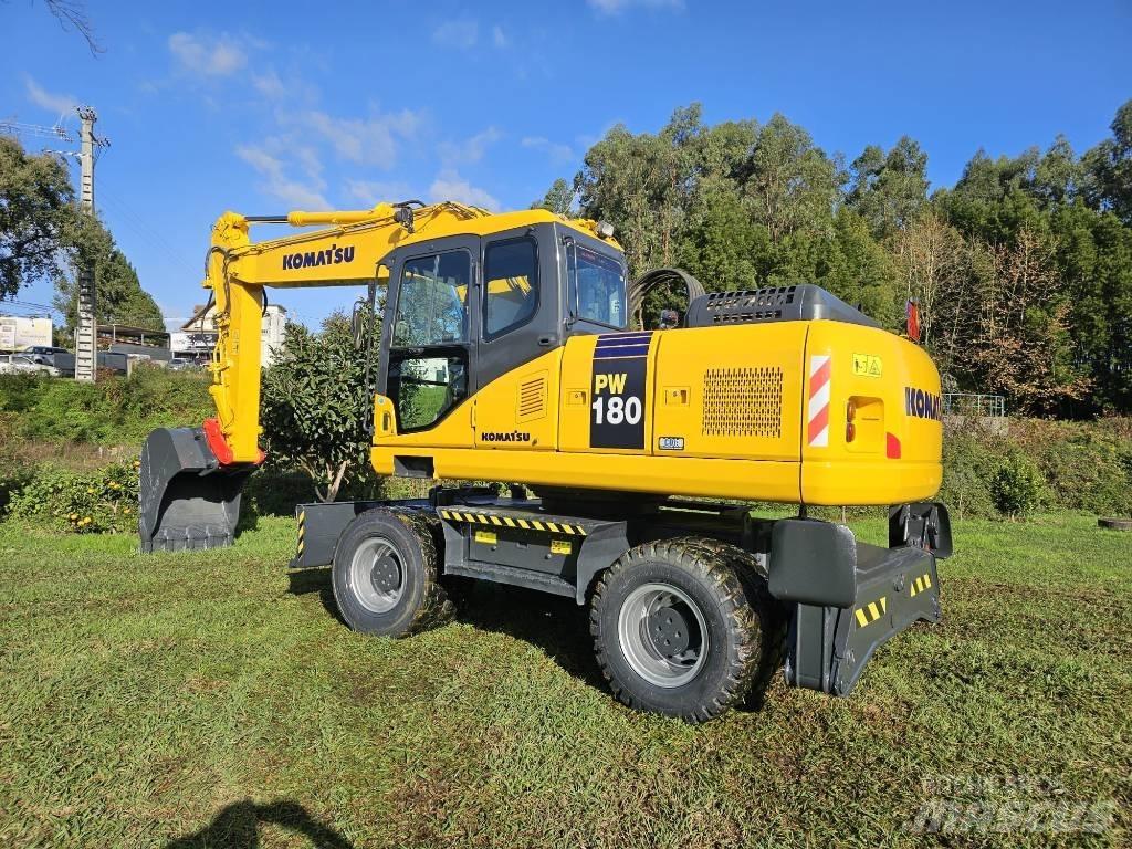 Komatsu PW 180-7 Pelle sur pneus