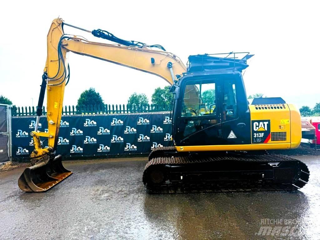 CAT 313 F LGC Pelle sur chenilles