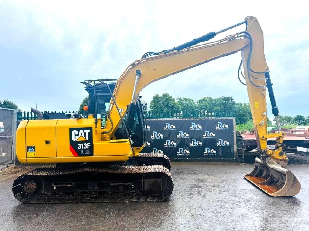 CAT 313 F LGC Pelle sur chenilles