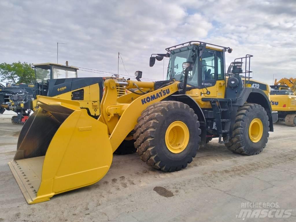 Komatsu WA 470-8EO Chargeuse sur pneus