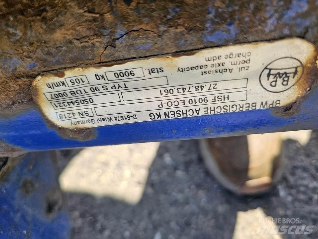 BPW HSF 9010 ECO-P Essieux