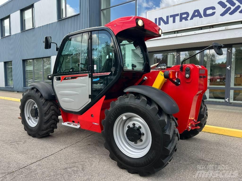 Manitou MT 733 Easy Chargeuse télescopique sur pneus