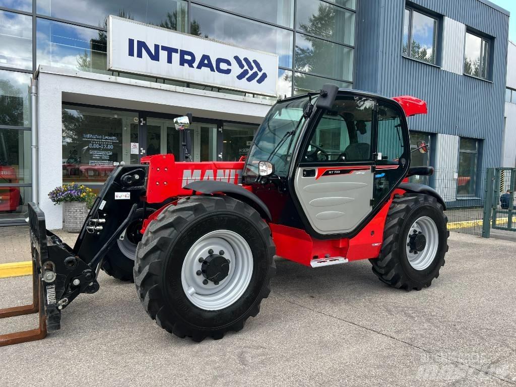 Manitou MT 733 Easy Chargeuse télescopique sur pneus