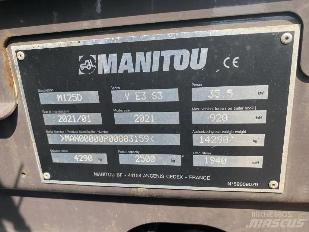 Manitou Mi25D Chariots diesel